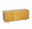 OFFICE CONSOLE-Clear Maple W/(2)Drawers & (2)Doors