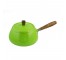 FONDU POT-Lime Green W/Wooden Handle