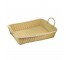 BASKET-Rectangular-2 Handles-Plastic Wicker