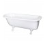 CLAW FOOT BATH TUB-White Fiberglass