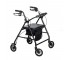 WALKER W/SEAT- "Drive" Black W/Brakes