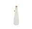 OLIVE OIL PITCHER-White Ceramic W/Cork