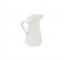 PITCHER-Small White Enamel