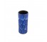 CYLINDER VASE-Navy Brush Stroke Finish