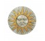 WALL PLAQUE-Rising Sun-Silver/Gold