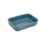 CASSEROLE DISH-Small Blue Rectangular