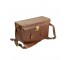 CAMERA BAG-Vintage Brown Leather w/Strap