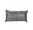 PILLOW-Throw/Black Woven