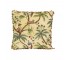 PILLOW-Throw Jungle Print W/Palm Trees