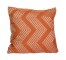 PILLOW-Throw Red Chevron Stripe