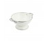 COLANDER-Off White w/Chrome Handles & Rims