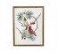 NEEDLEPOINT-(2) Cardinals on Branches w/Berries