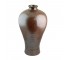 VASE-Brown Ceramic Urn Shaped