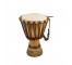 DJEMBE DRUM-African Rope-Tuned, Skin Covered Goblet