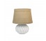 TABLE LAMP-Cream Ceramic Honeycomb