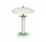 TABLE LAMPS-MCM W/Flying Saucer Shade