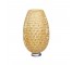 TABLE LAMP-Natural Rattan Cylinder W/Silver Base