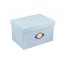 BOX-Light Blue Storage Box W/Lid