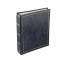 PHOTO ALBUM-Navy Blue w/Gold Border