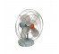 FAN-Vintage Blue Zero Fan w/Red Center