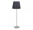 FLOOR LAMP-Chrome Square Base