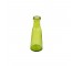 VASE-Translucent Green Glass Milk Bottle