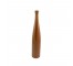 VASE-Long Neck Ceramic Bud Vase-Brick Color