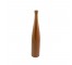 VASE-Long Neck Ceramic Bud Vase-Brick Color