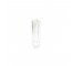 BUD VASE-Square Clear Glass Pillar