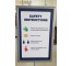 SAFETY INSTRUCTION SIGN-Double Sided