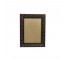 PICTURE FRAME-Dark Wood Beveled w/Carved Detailing