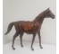 HORSE FIGURE-Carved of Wood & Wrapped in Leather