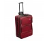 SUITCASE-Large Soft Red Expandable W/Wheels