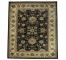 RUG (9 x12)-Persian/European Style- Ivory Border W/Black Center