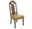 DINING SIDE CHAIR-Fruitwood With Cutout Back & Cane Detailing