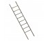 STRAIGHT WOODEN LADDER (10'H)