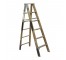 WOODEN "A"FRAME LADDER-(66.75"H)