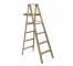 WOODEN "A"FRAME LADDER-(68"H) With Paint Shelf