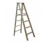 WOODEN "A"FRAME LADDER (67.75"H)