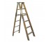 WOODEN "A"FRAME LADDER-(67.5"H)