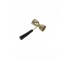 BARTENDER TOOLS-Double Jigger-Gold w/Blk Handle