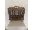MAGAZINE RACK-Wooden Rack w/Turned Spindles