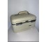 MAKE UP CASE-Vintage American Tourister White Tri-Taper