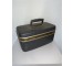 MAKE UP CASE-Dark Gray Vintage Samsonite Overnight Case