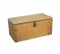 WOOD CRATE-Light Wood With Lid