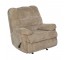 RECLINER- Oversized Tan Chenille