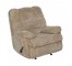 RECLINER- Oversized Tan Chenille