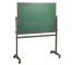 ROLLING CHALKBOARD-Dark Wood/Dark Green