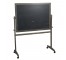 ROLLING CHALKBOARD-Dark Wood/Dark Green