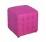 PINK MESH TUFTED OTTOMAN-Square